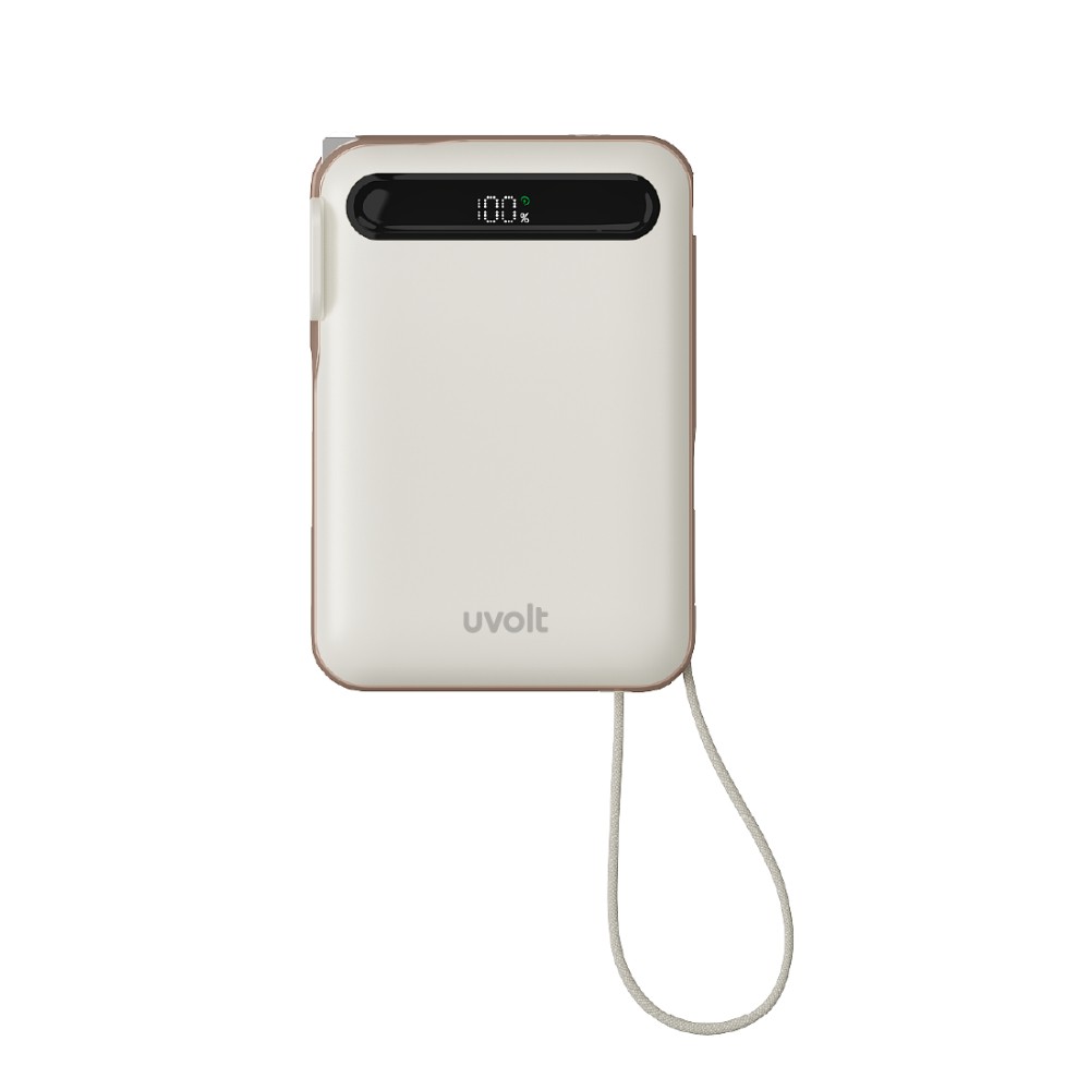 พาวเวอร์แบงค์ UVolt 10000 mAh (UVP10AC-01) Cream (CCC)