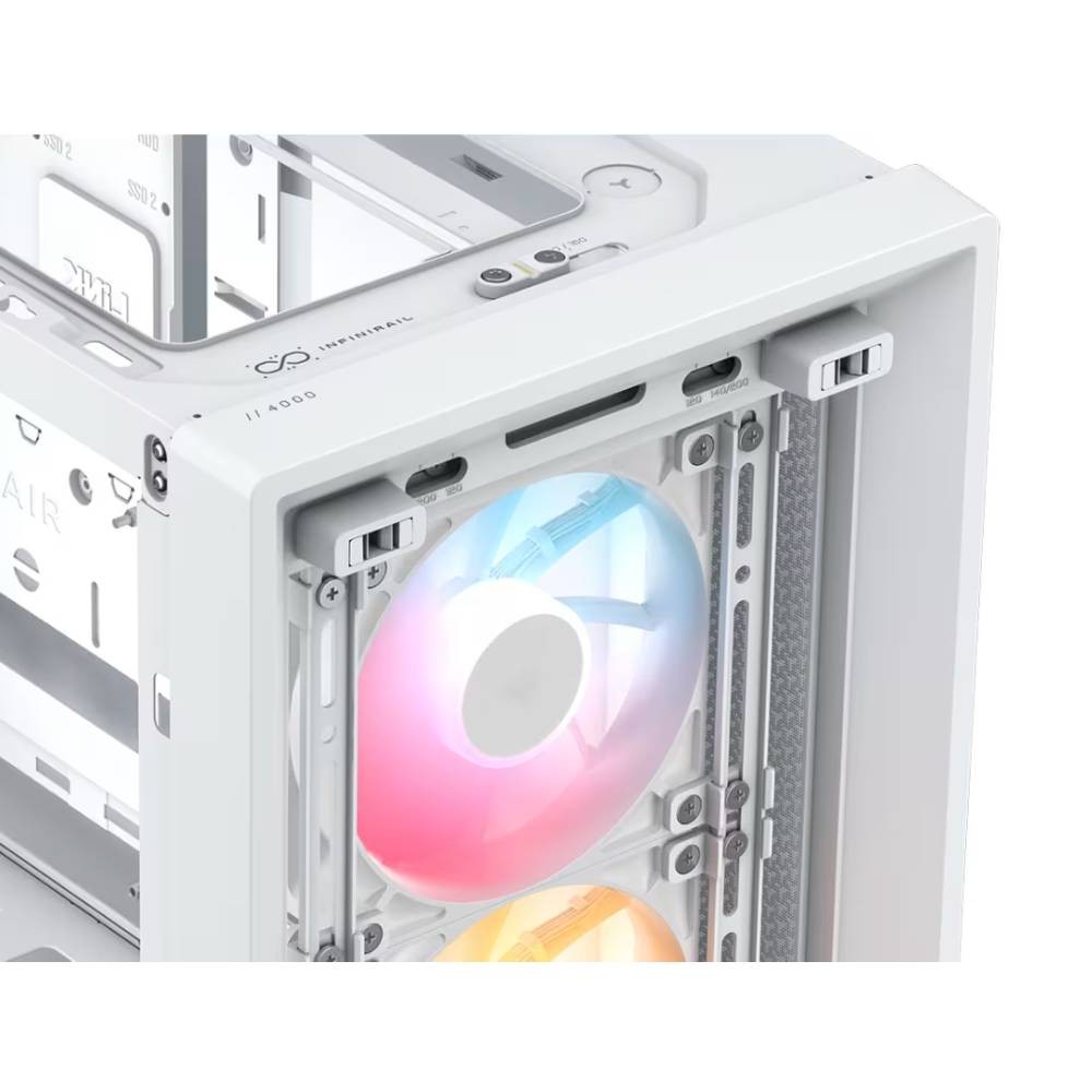 เคสคอมพิวเตอร์ Corsair FRAME 4000D RS ARGB White (CC-9011297-WW)