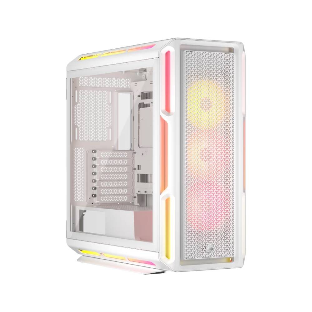 เคสคอมพิวเตอร์ Corsair iCUE LINK 5000T LX RGB White (CC-9011299-WW)