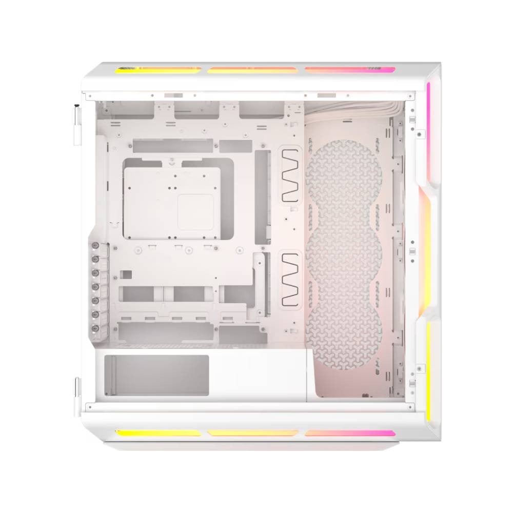 เคสคอมพิวเตอร์ Corsair iCUE LINK 5000T LX RGB White (CC-9011299-WW)