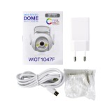 กล้องวงจรปิด WATASHI WIOT1047F Mini Speed Dome Wi-Fi Camera 4MP