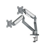 แขนจับจอมอนิเตอร์ ANDA SEAT Dual Monitor Arm Stealth II (AD-W-A6D-2S-FW) White