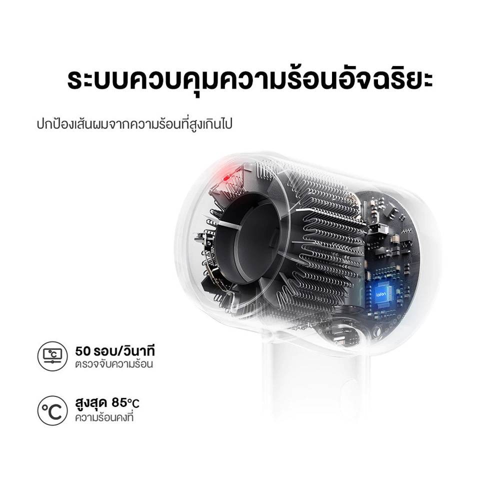 ไดร์เป่าผม Laifen SE Lite Hair Dryer Grossy Pink