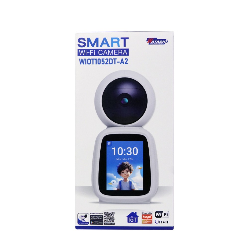 กล้องวงจรปิด WATASHI WIOT1052DT-A2 Smart Wi-Fi Camera 2MP