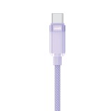 สายชาร์จ UVOLT USB-C to USB-C Cable DATA 60W 1.2M Purple (UVCC-01PU)