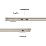 Apple MacBook Air 15 : M4 chip 10C CPU/10C GPU/24GB/512GB Starlight (2025)