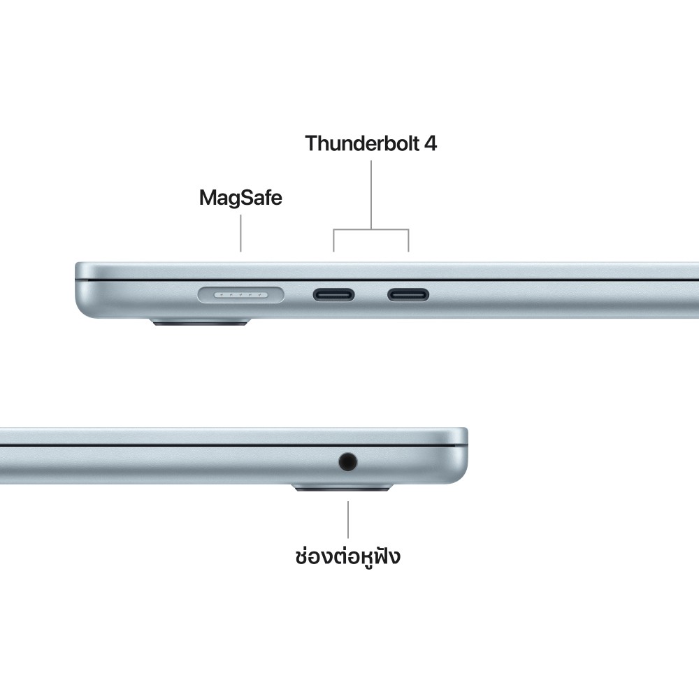 Apple MacBook Air 15 : M4 chip 10C CPU/10C GPU/16GB/256GB Sky Blue (2025)