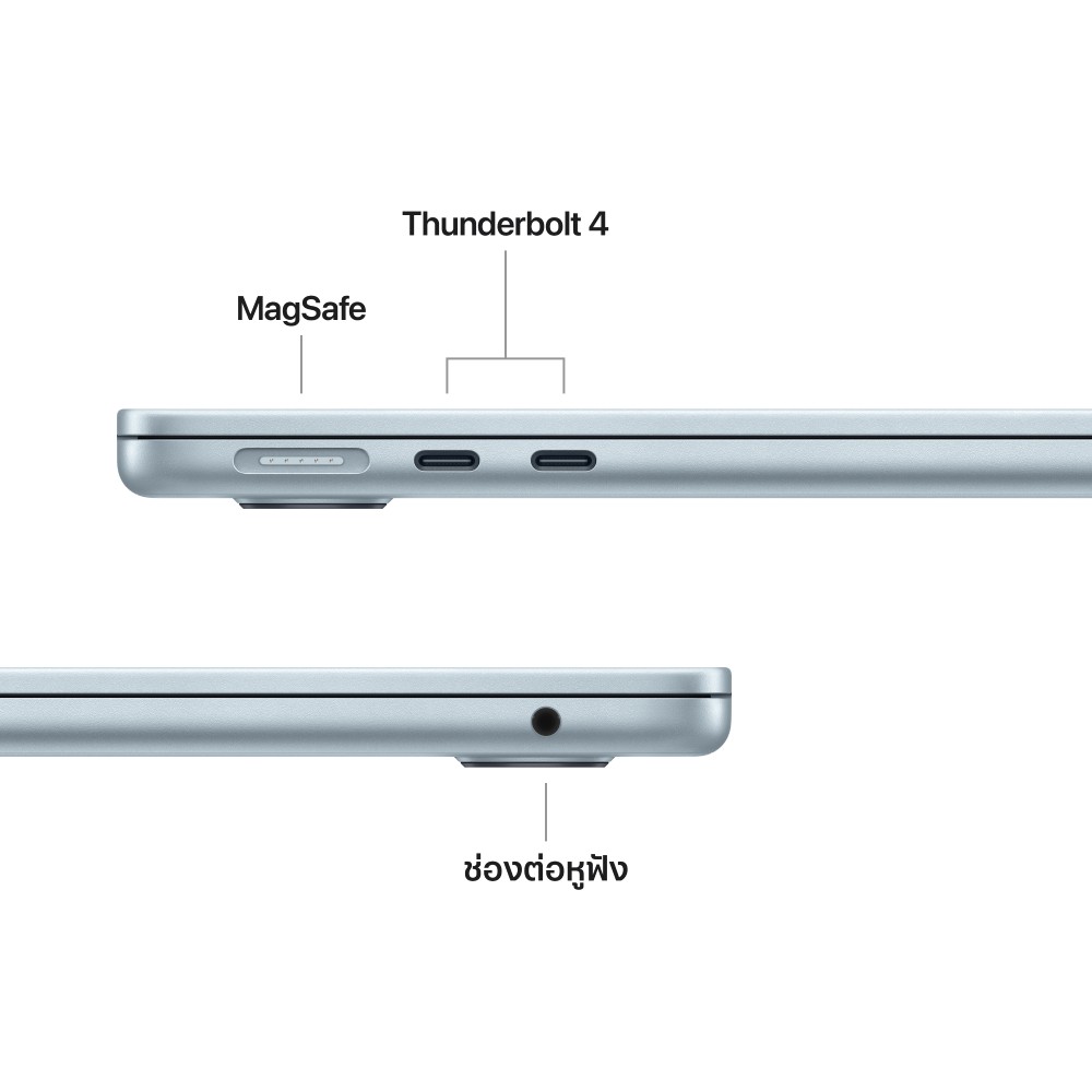 Apple MacBook Air 13 : M4 chip 10C CPU/8C GPU/16GB/256GB Sky Blue (2025)