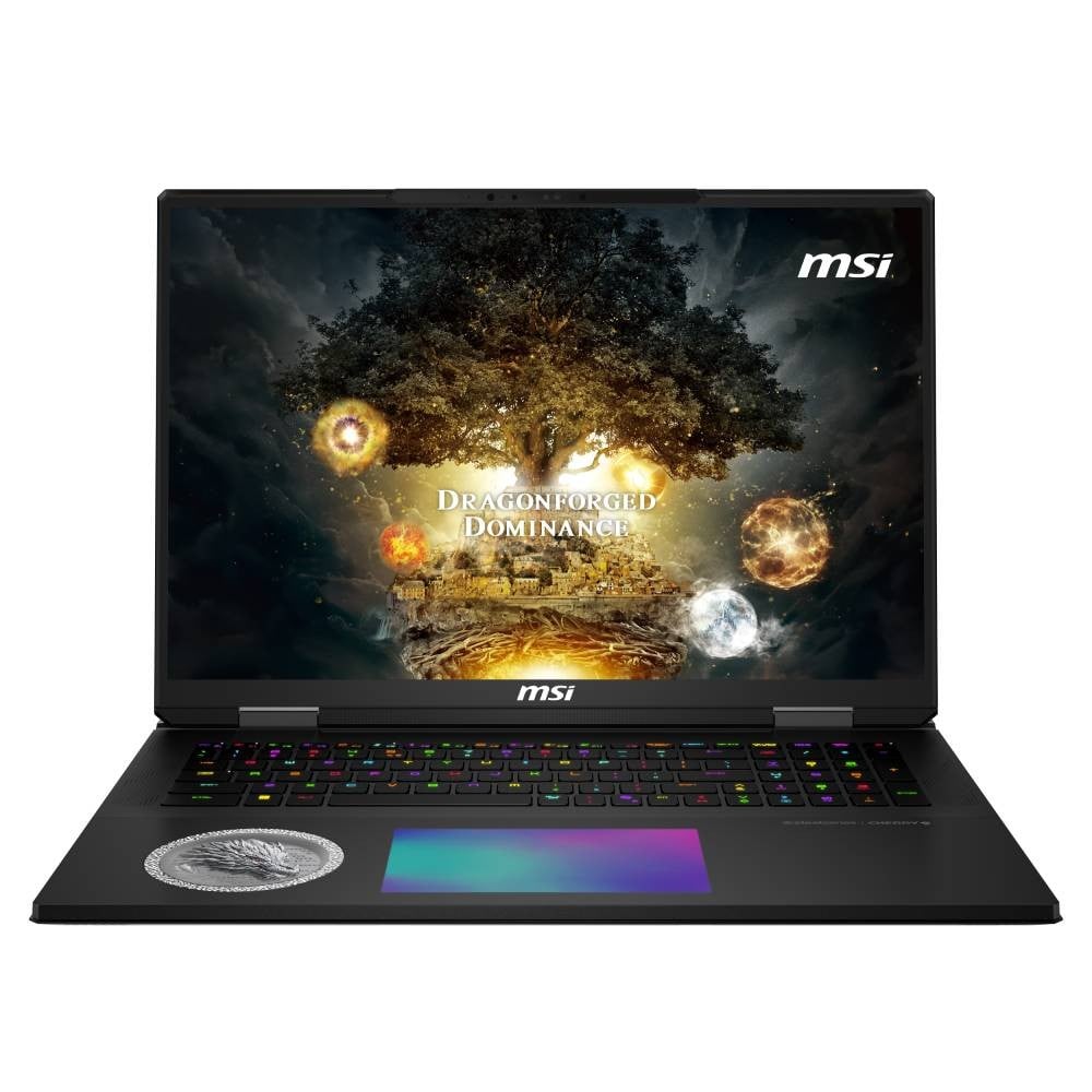 โน๊ตบุ๊ค MSI Titan 18 HX Dragon Edition Norse Myth A2XWIG-287TH Core Black