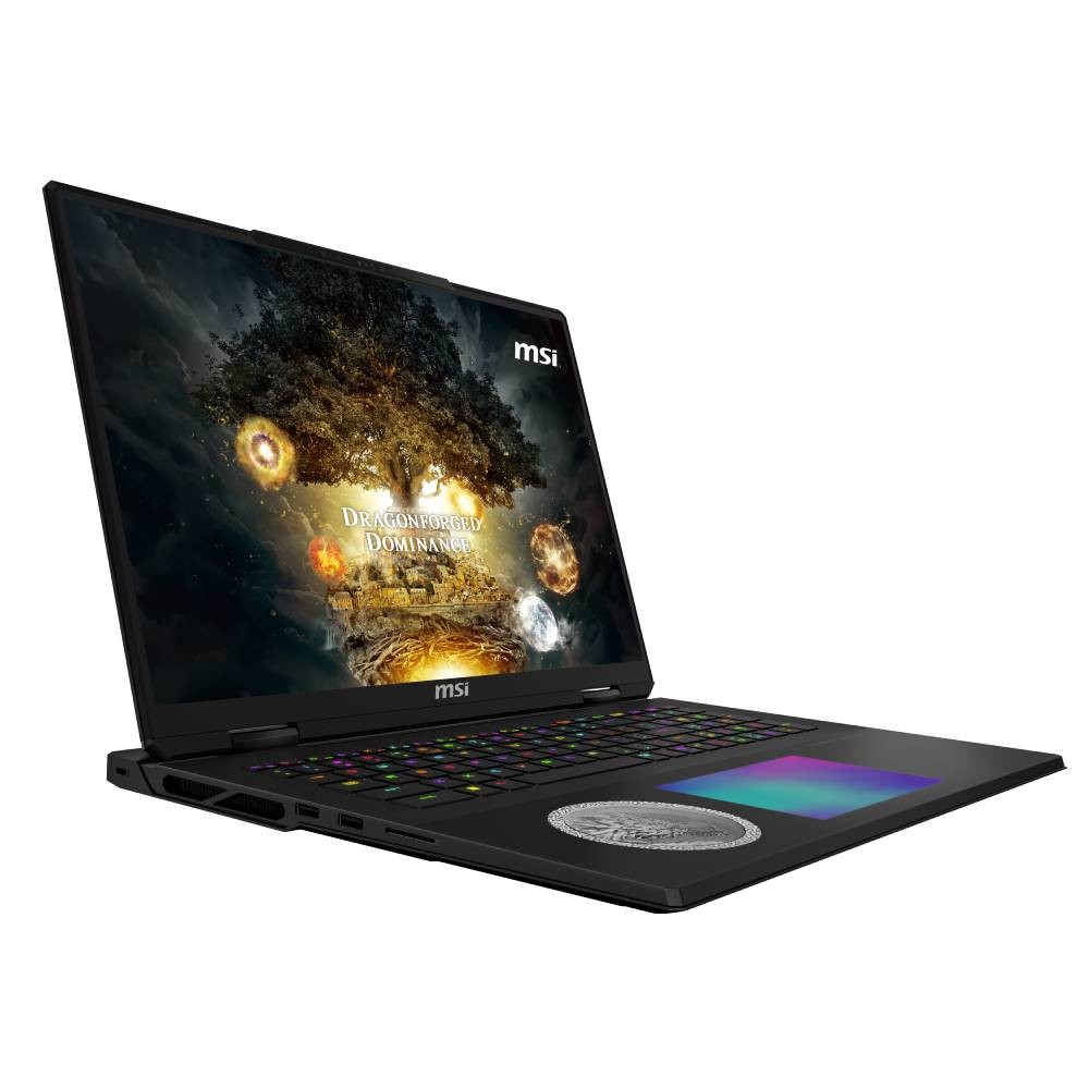 โน๊ตบุ๊ค MSI Titan 18 HX Dragon Edition Norse Myth A2XWIG-287TH Core Black