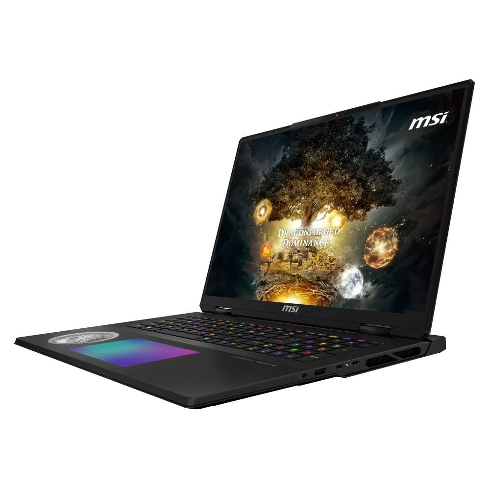 โน๊ตบุ๊ค MSI Titan 18 HX Dragon Edition Norse Myth A2XWIG-287TH Core Black