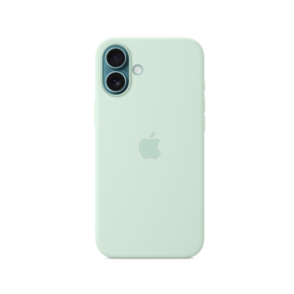Apple iPhone 16 Plus Silicone Case with MagSafe - Aquamarine