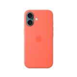 Apple iPhone 16 Silicone Case with MagSafe - Tangerine