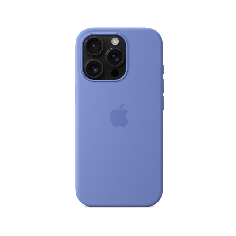 Apple iPhone 16 Pro Max Silicone Case with MagSafe - Periwinkle