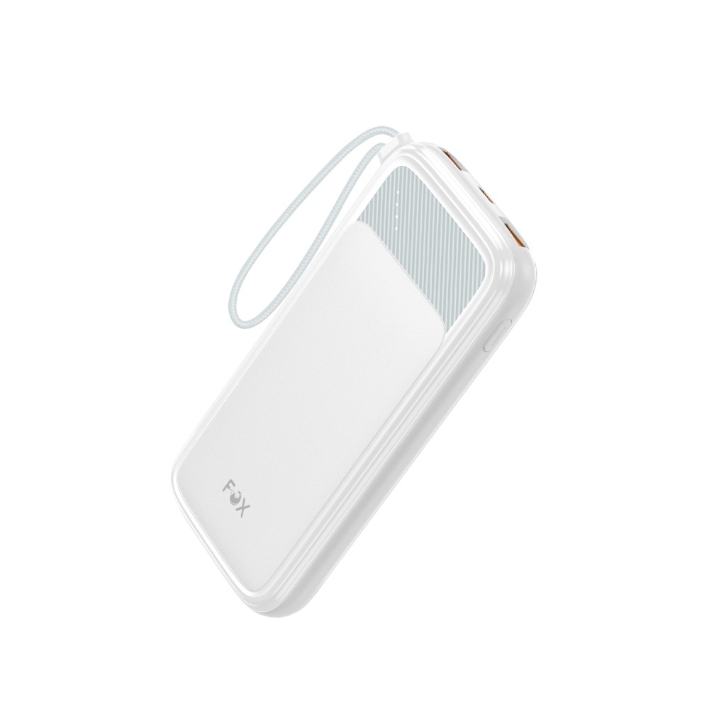 พาวเวอร์แบงค์ FOX 10000 mAh W1033 PD White