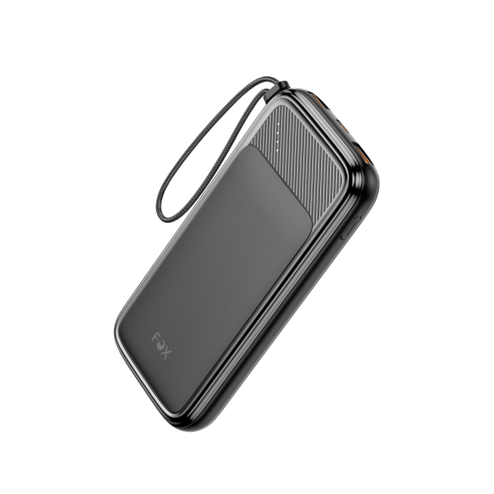 พาวเวอร์แบงค์ FOX 10000 mAh W1033 PD Black
