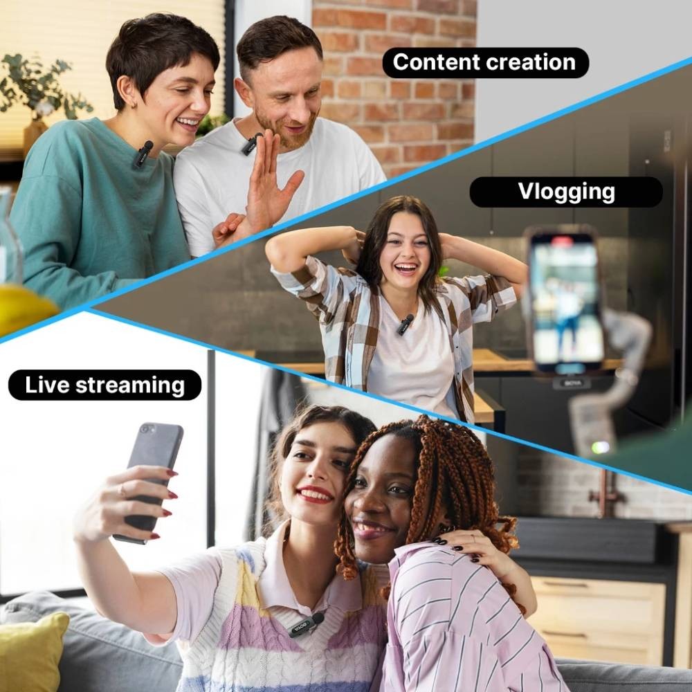 ไมโครโฟน BOYA V20 Wireless for USB-C V2.0 (2TX+1RX)