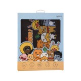 QPLUS x KAKAO แผ่นรองเมาส์ Say Cheese MP002 Black