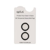 ฟิล์มกันเลนส์ QPLUS Camera Lens iPhone 16/16 Plus Silver