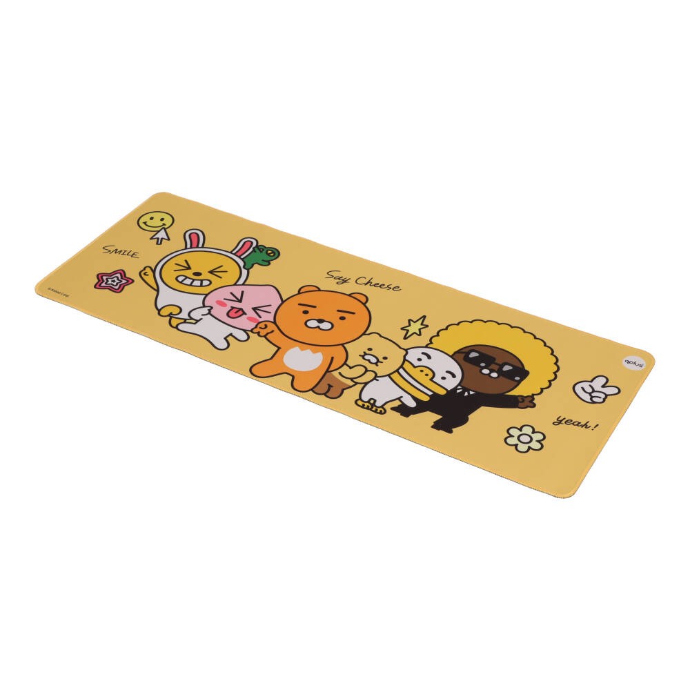 QPLUS x KAKAO แผ่นรองเมาส์ Say Cheese MP001 Yellow