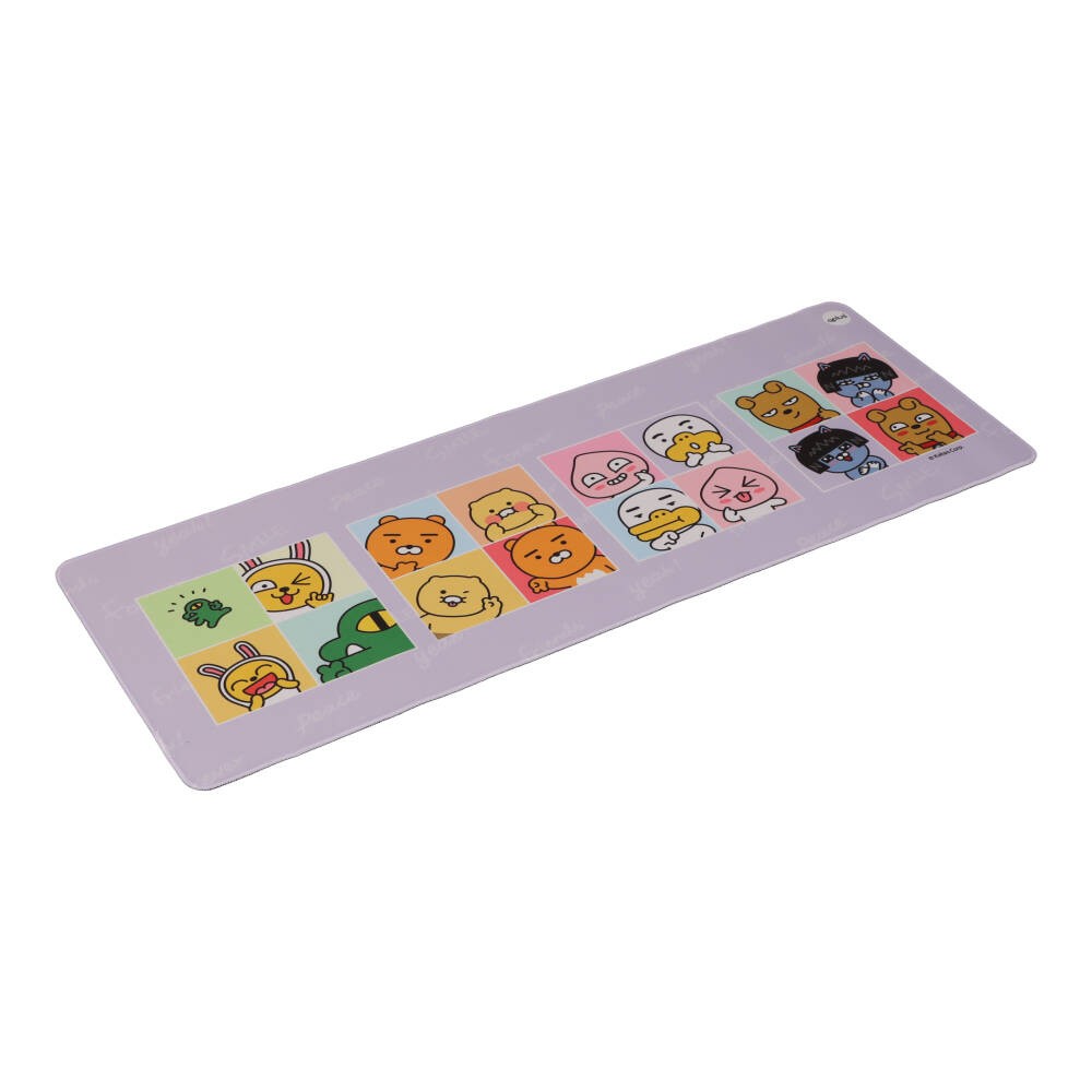 QPLUS x KAKAO แผ่นรองเมาส์ Say Cheese MP001 Purple