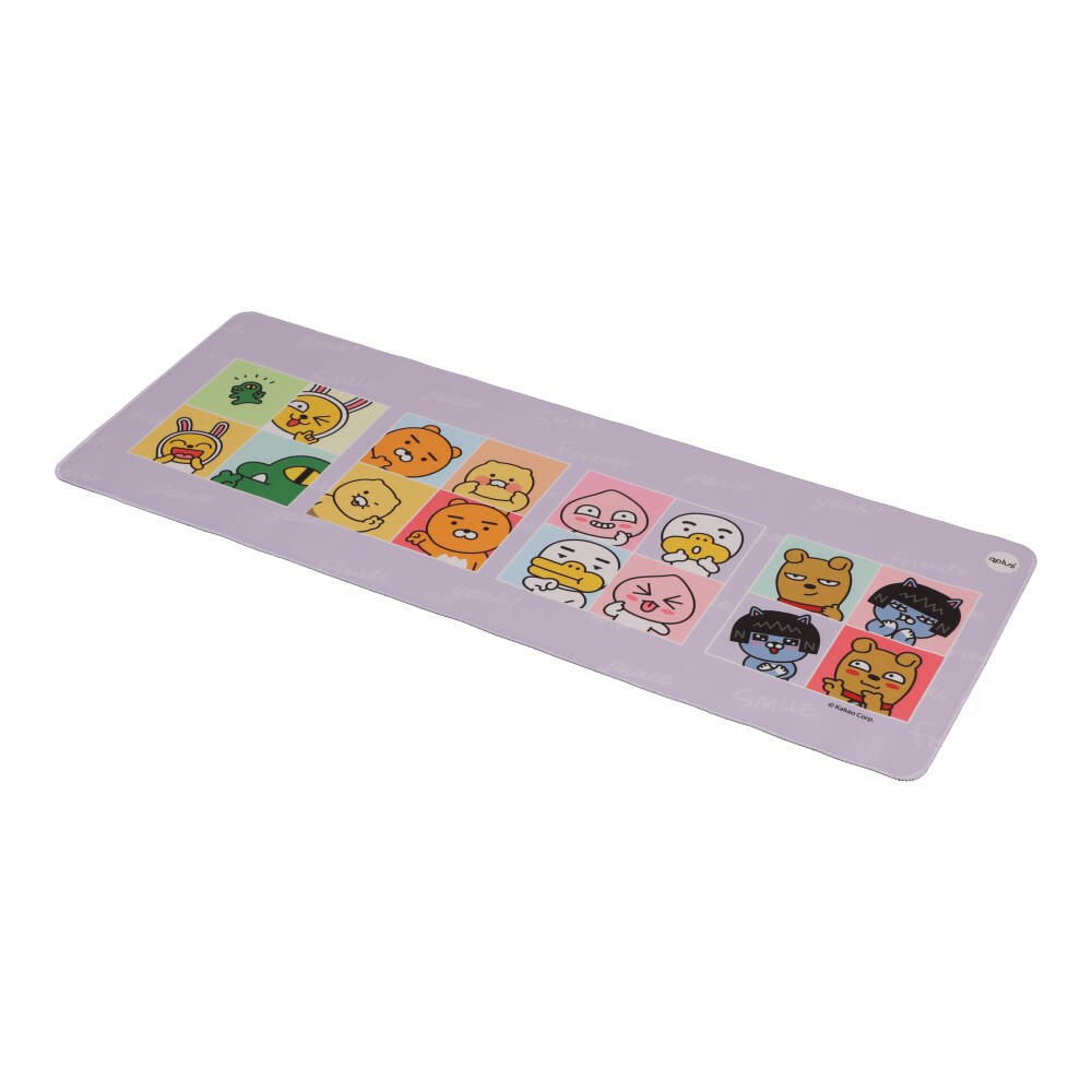 QPLUS x KAKAO แผ่นรองเมาส์ Say Cheese MP001 Purple
