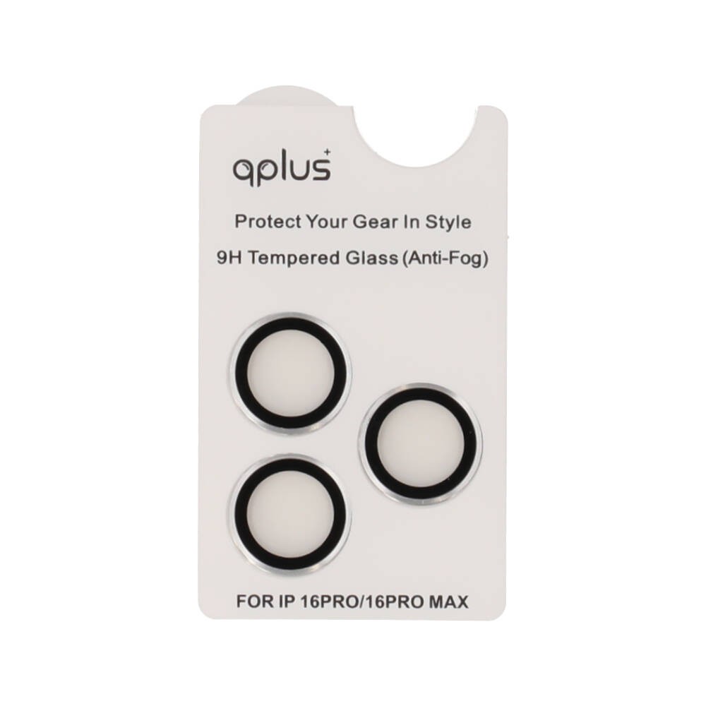 ฟิล์มกันเลนส์ QPLUS Camera Lens iPhone 16 Pro/16 Pro Max Silver