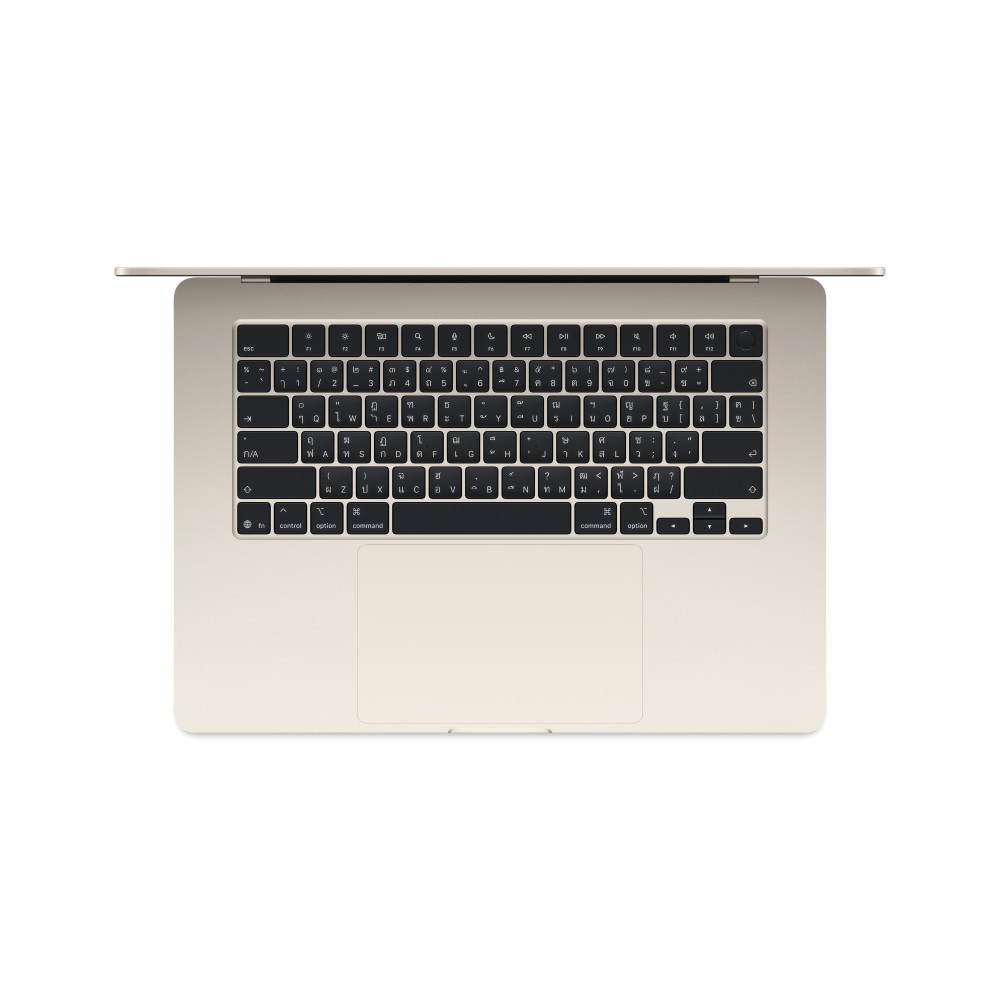 Apple MacBook Air 15 : M4 chip 10C CPU/10C GPU/16GB/256GB Starlight-2025 (Eng-Keyboard)