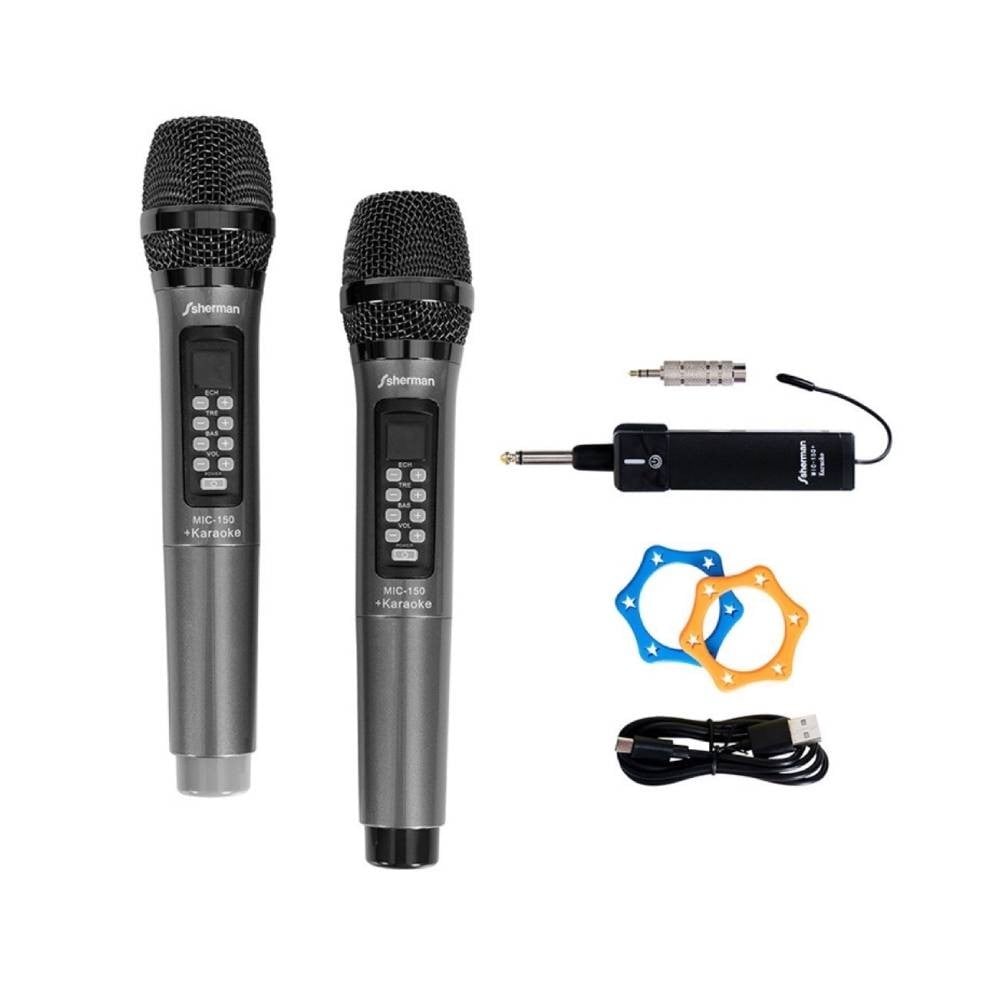 ไมโครโฟน Sherman Wire MIC-150+ Black