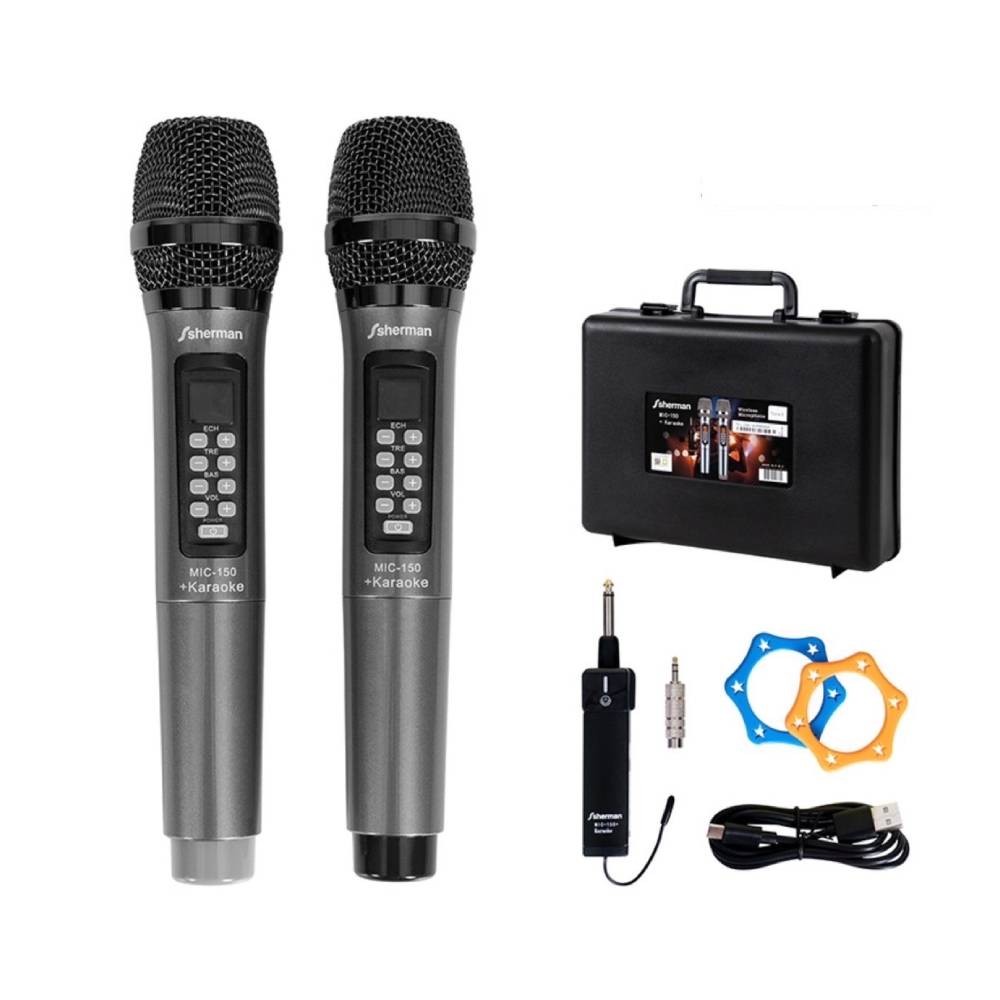 ไมโครโฟน Sherman Wire MIC-150+ Black