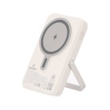 พาวเวอร์แบงค์ TECHPRO 10000 mAh 4-in-1 LED Indicator Magnetic Charger (GC1009) White