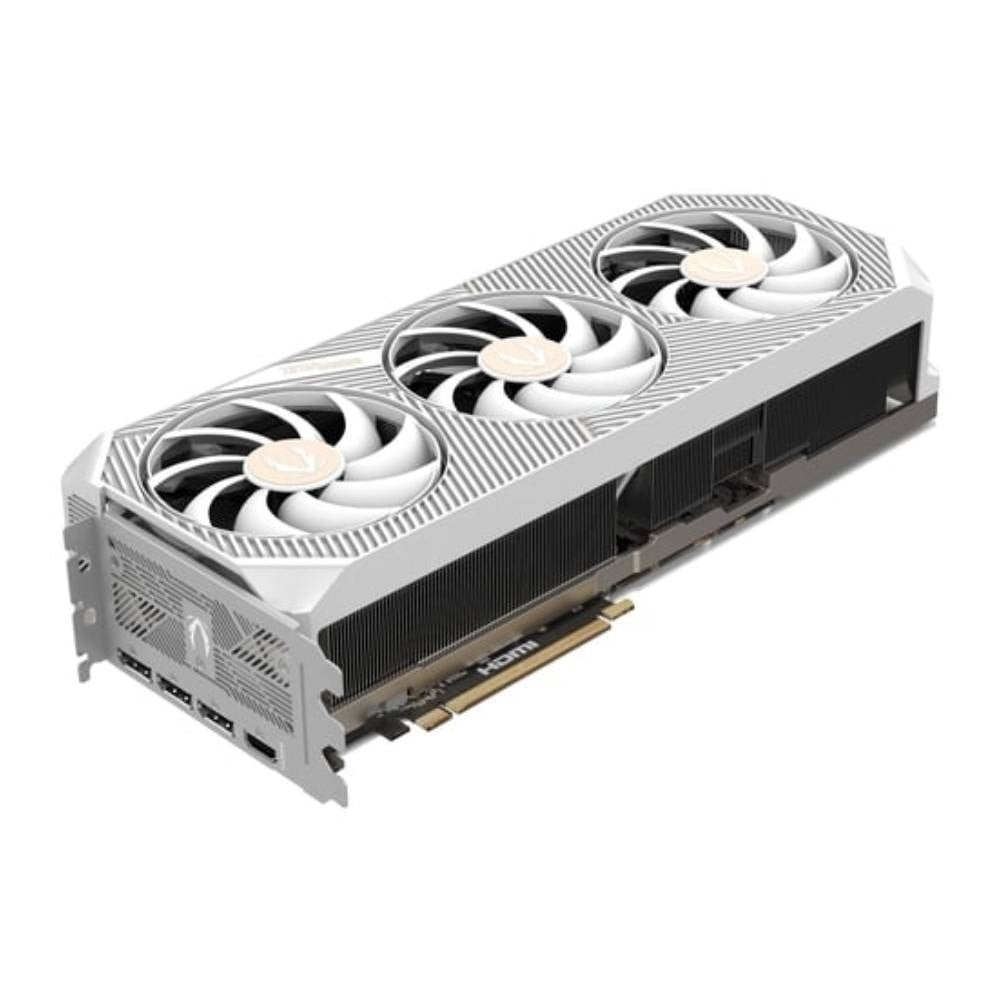 การ์ดจอ ZOTAC Gaming GeForce RTX 5080 Solid OC White Edition 16GB GDDR7 256-bit
