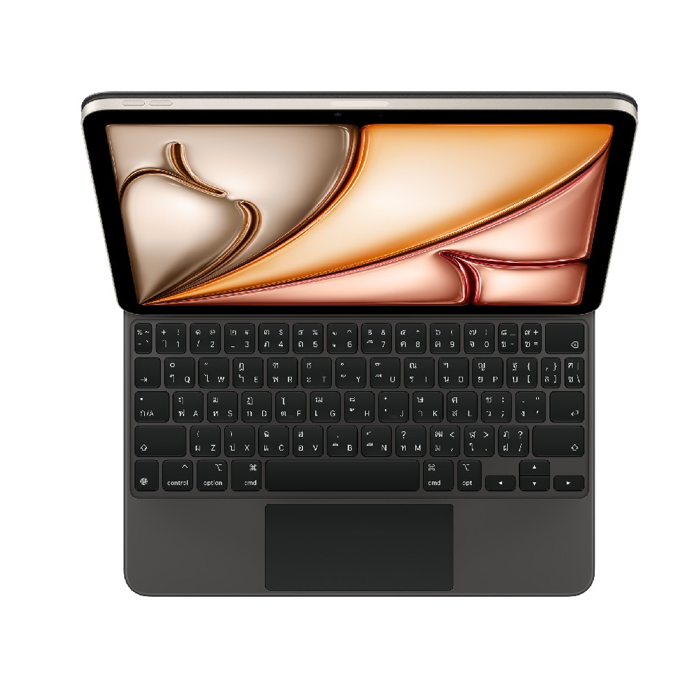 Apple Magic Keyboard for iPad Pro 11-inch (4th Gen)/iPad Air 11-inch M2 (2024)/iPad Air 5 - Thai - Black