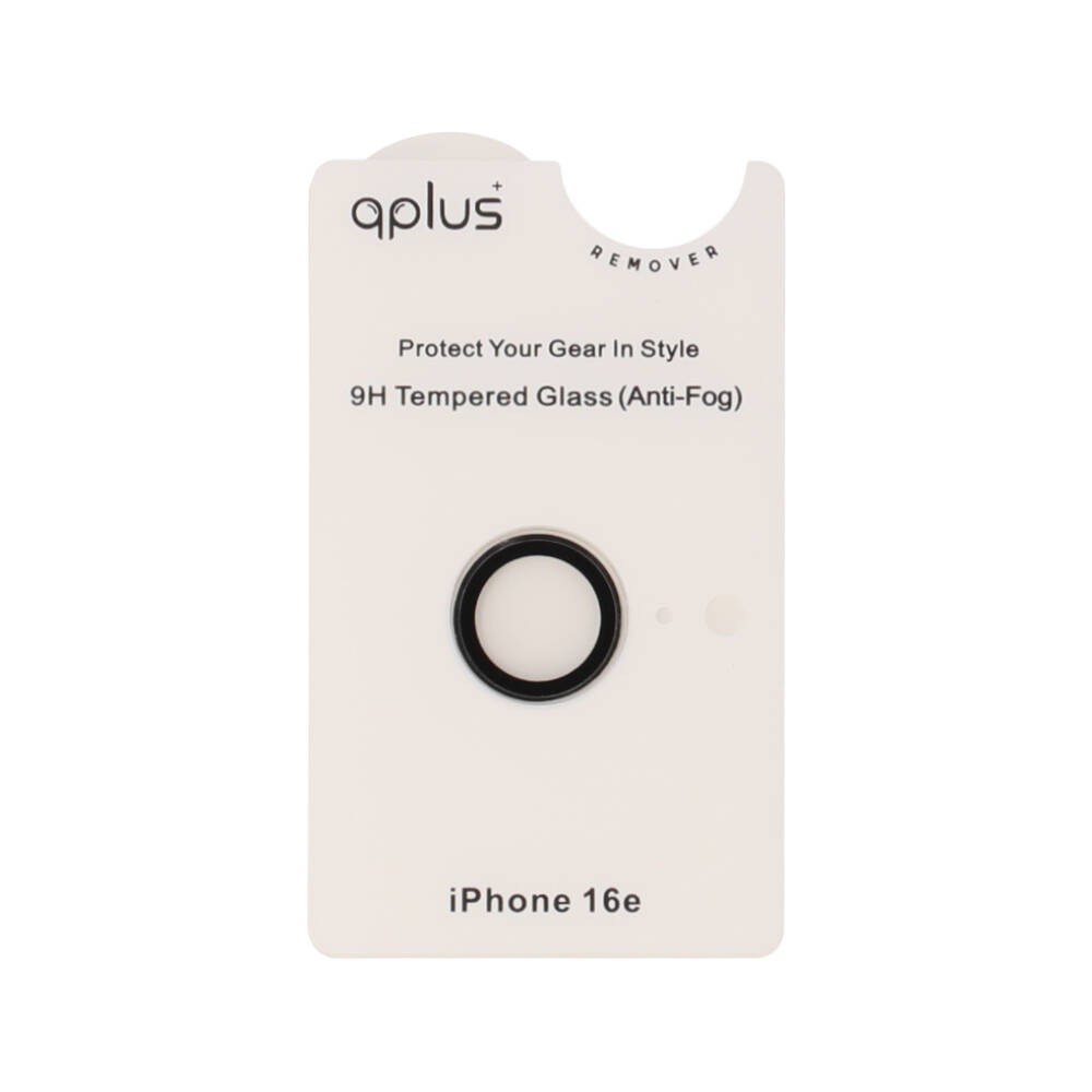 ฟิล์มกันเลนส์ QPLUS iPhone 16e/17e Camera Ring Lens Clear