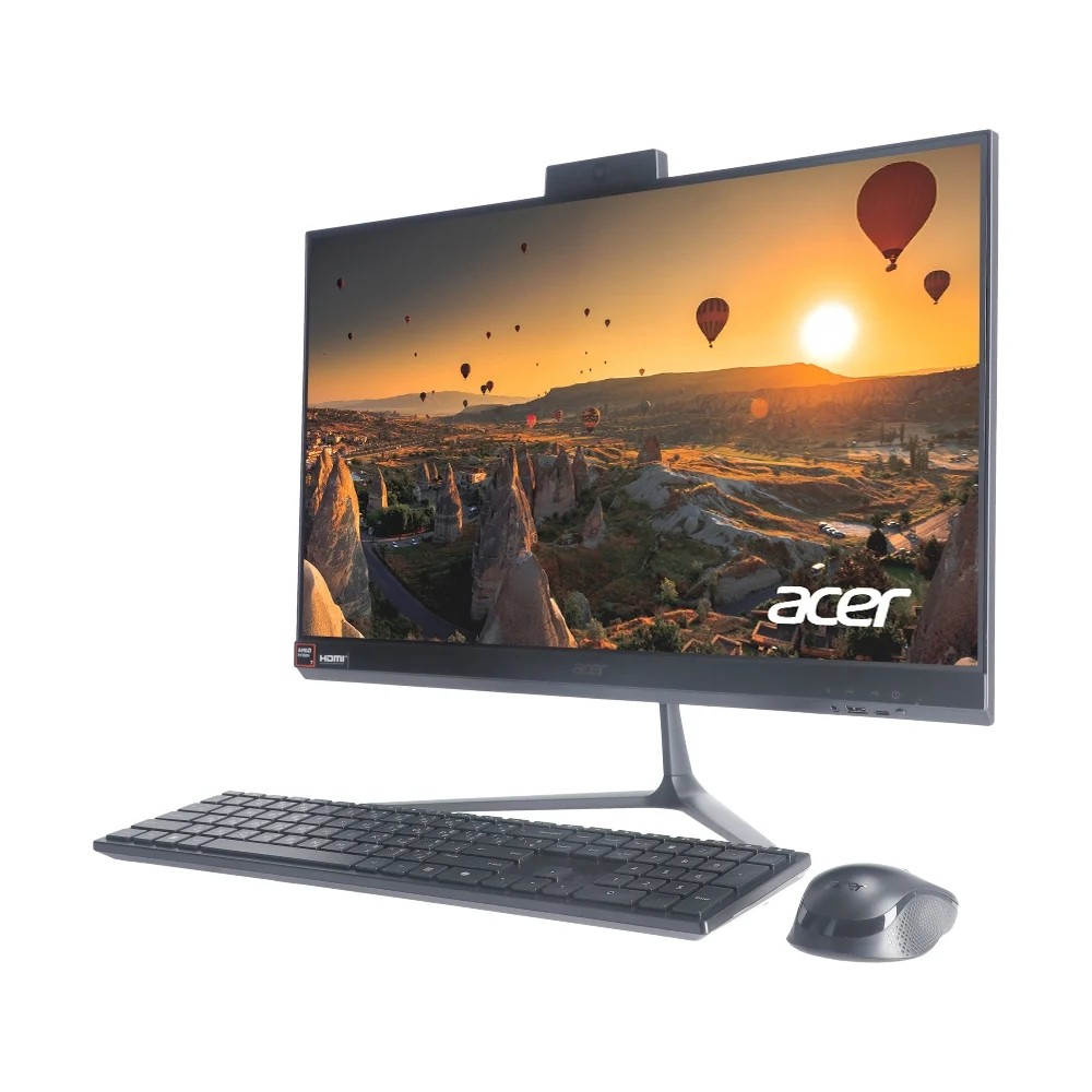 ACER DESKTOP AIO ASPIRE C24-2G-R7816G0T23Mi/T001 Black