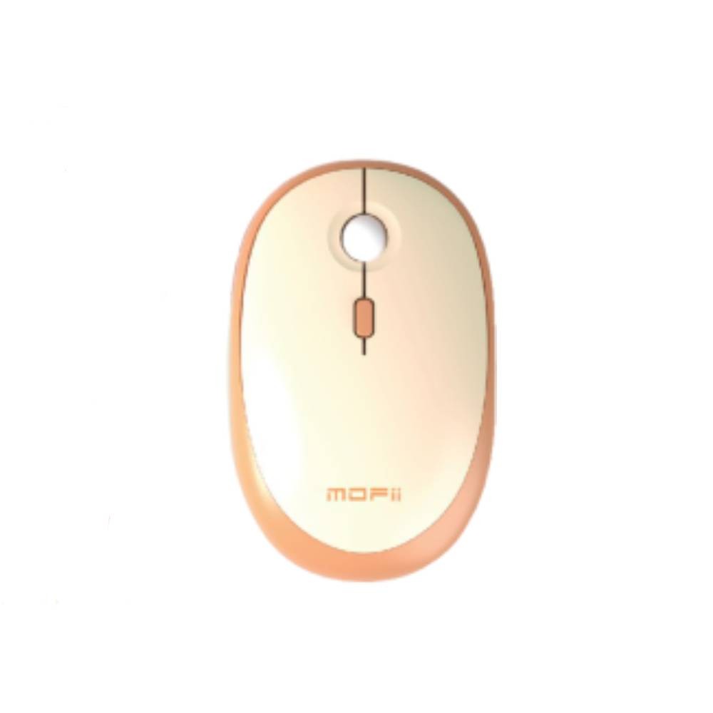 เมาส์และคีย์บอร์ดไร้สาย MOFii Wireless Mouse + Keyboard Tiramisu Milktea