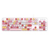 คีย์บอร์ด MOFii Sweet K Retro Lipwhite