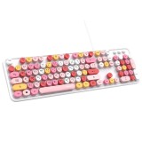 คีย์บอร์ด MOFii Sweet K Retro Lipwhite