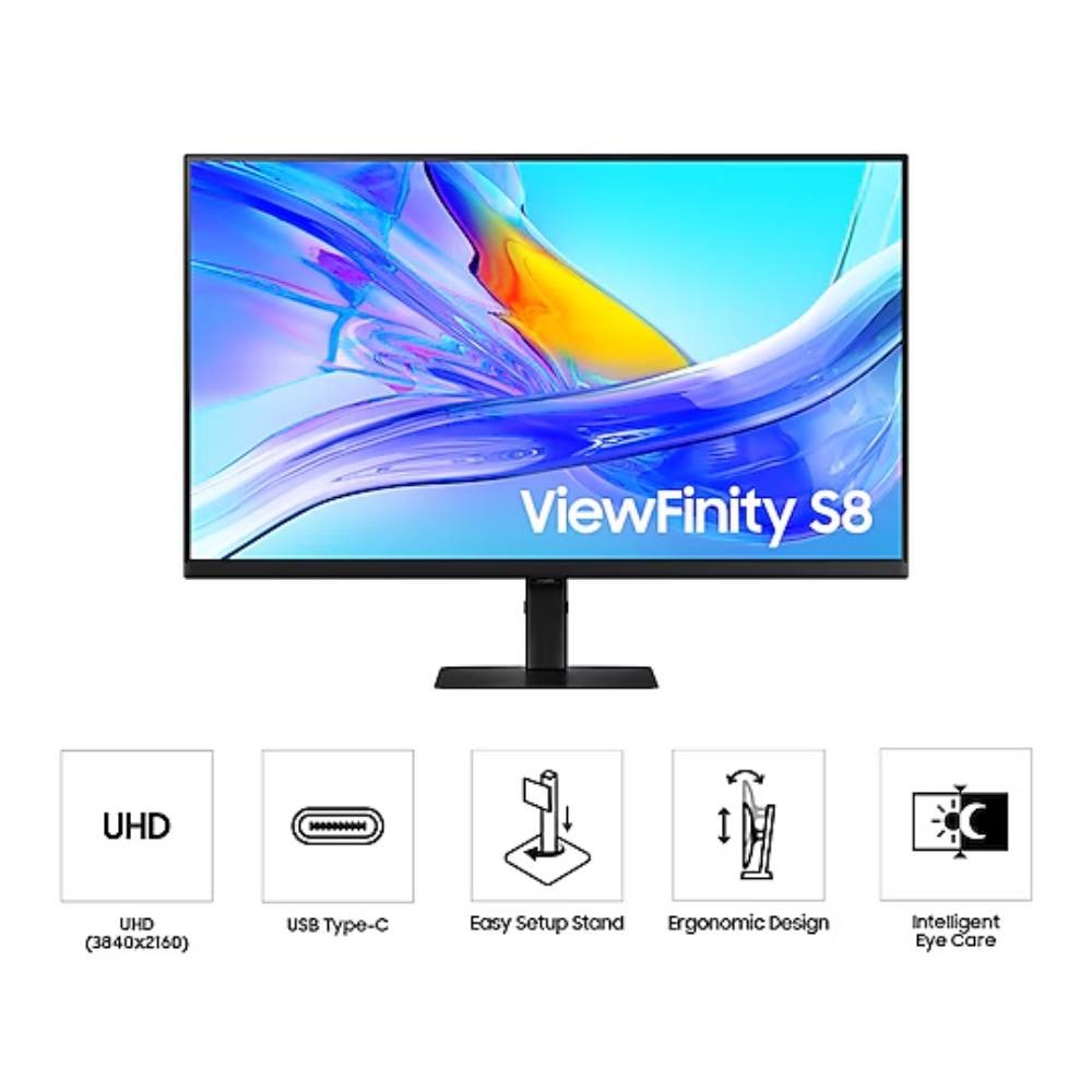 จอมอนิเตอร์ SAMSUNG LS37D800UAEXXT (VA 60Hz USB-C 90W)