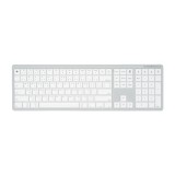 คีย์บอร์ดเกมมิ่ง Gconic Gaming Keyboard S100 Ultra Slim White Edition