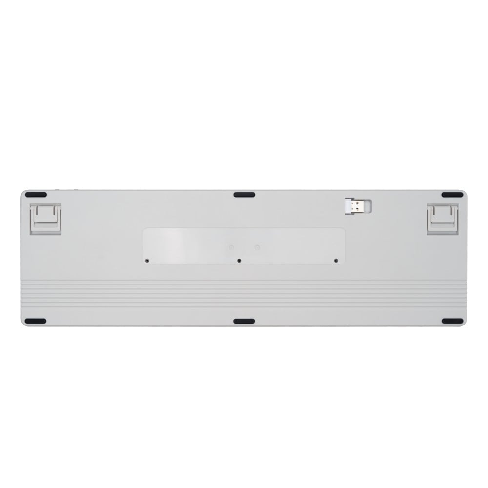 คีย์บอร์ดเกมมิ่ง Gconic Gaming Keyboard S100 Ultra Slim White Edition