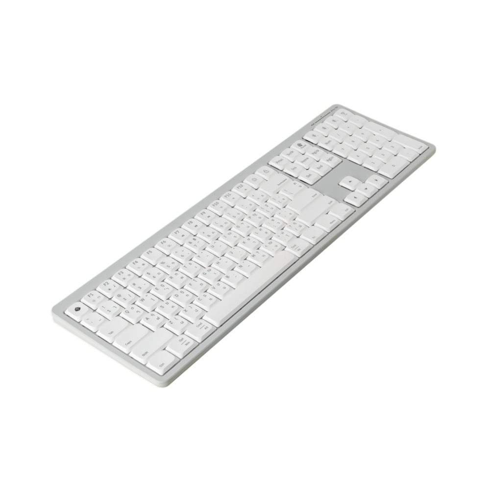 คีย์บอร์ดเกมมิ่ง Gconic Gaming Keyboard S100 Ultra Slim White Edition