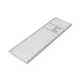 คีย์บอร์ดเกมมิ่ง Gconic Gaming Keyboard S100 Ultra Slim White Edition