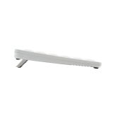 คีย์บอร์ดเกมมิ่ง Gconic Gaming Keyboard S100 Ultra Slim White Edition