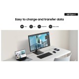 จอมอนิเตอร์ SAMSUNG LS32D800UBEXXT (IPS 60Hz USB-C 90W)