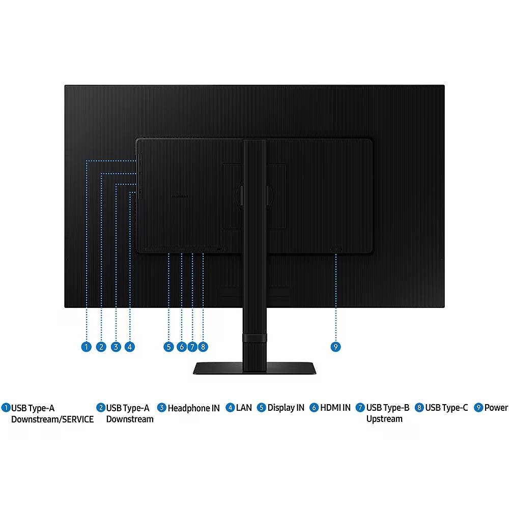 จอมอนิเตอร์ SAMSUNG LS32D800UBEXXT (IPS 60Hz USB-C 90W)