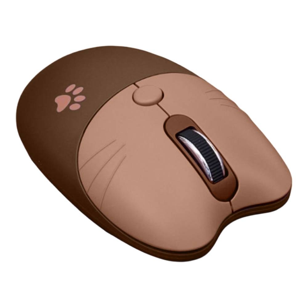 เมาส์ไร้สาย MOFii Wireless Mouse KITTEN Brown