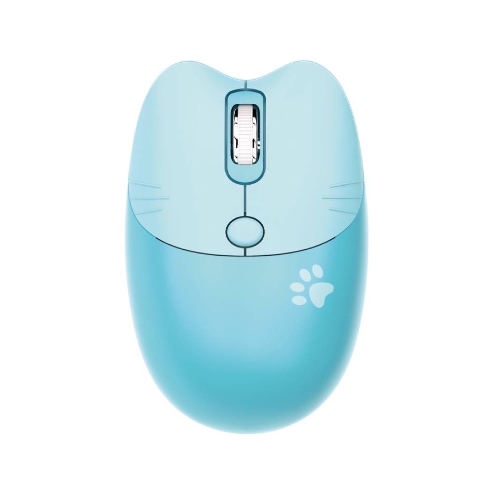เมาส์ไร้สาย MOFii Wireless Mouse KITTEN Blue