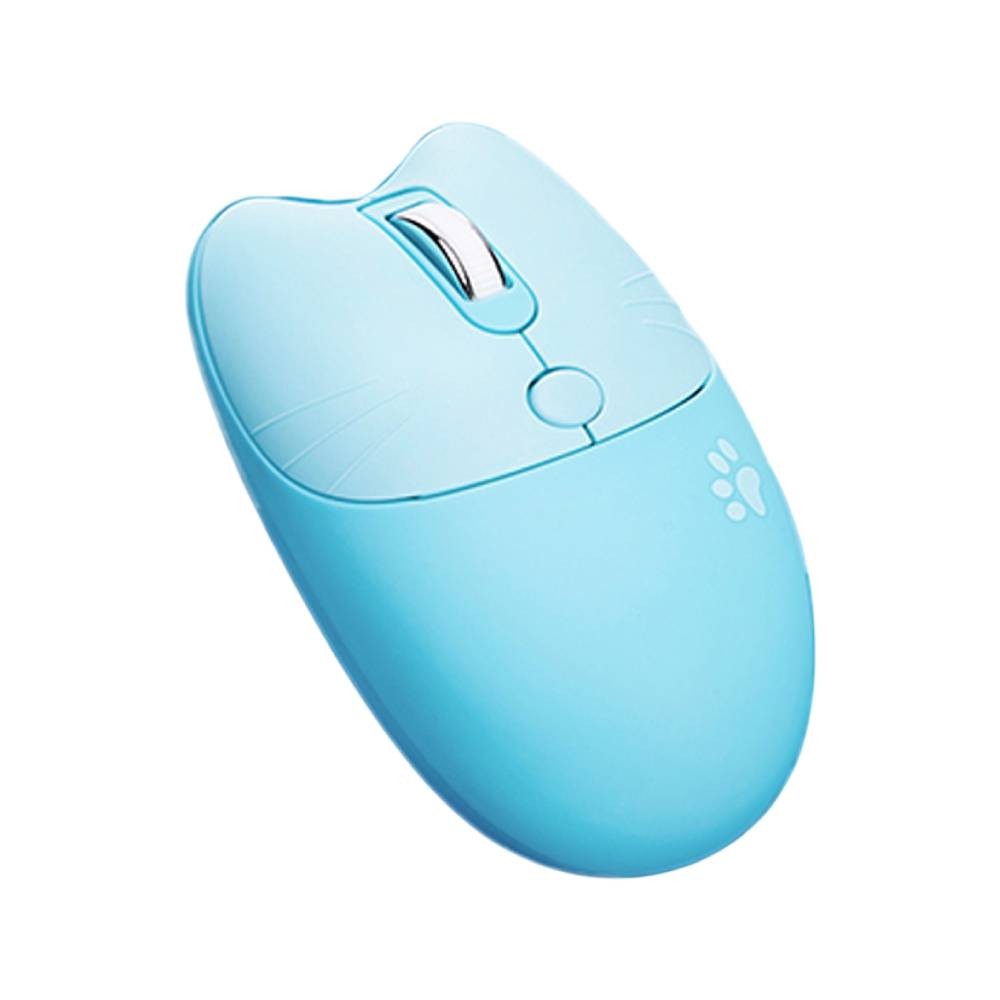 เมาส์ไร้สาย MOFii Wireless Mouse KITTEN Blue