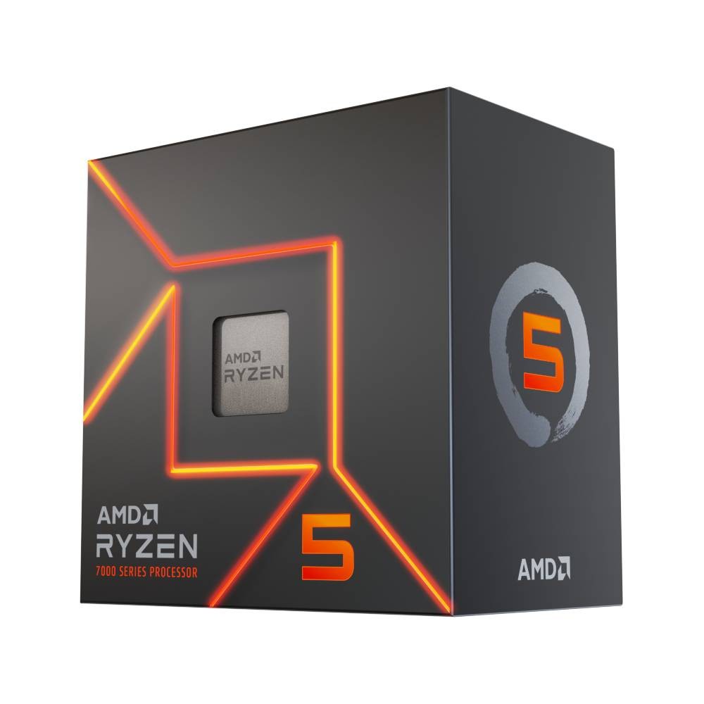 ซีพียู AMD Ryzen 5 7500F 3.7-5.0MHz 6C/12T AM5 (No Graphics)